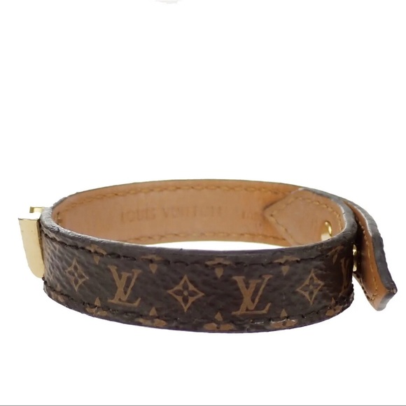 Louis Vuitton Luxury Statement Piece Bracelet with GOLD Hardware Stunning! - Picture 2 of 8